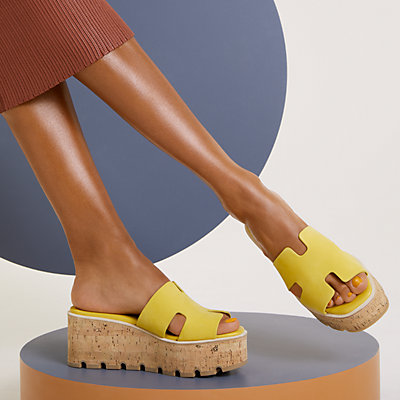 Yellow - Eze 30 - Women's Shoes | Hermès Canada Yellow - Eze 30 - Women's Shoes | Hermès Canada